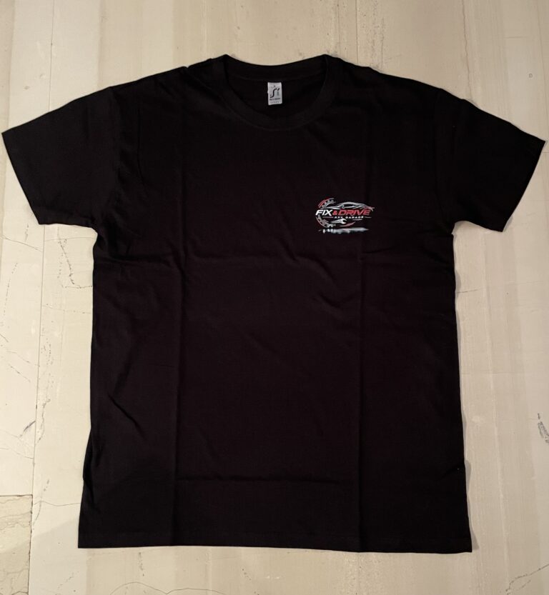 AXK Garage Fix & Drive – T-shirt · μπρος